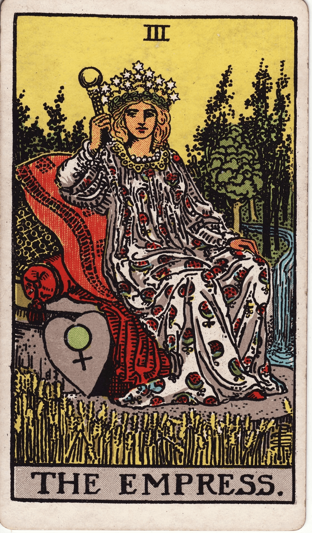The Empress - Traditional Rider-Waite Tarot Card