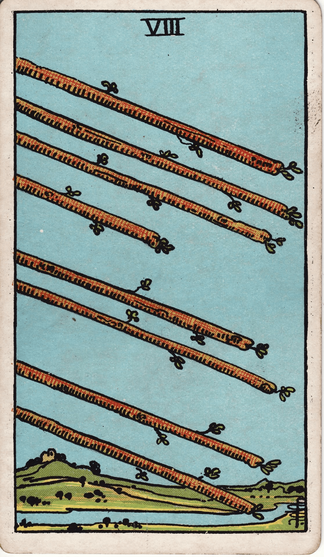 Image of Eight of Wands